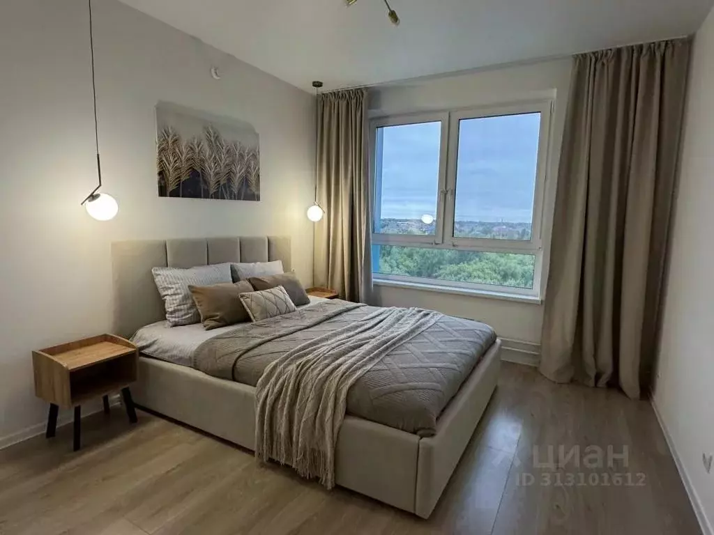 1-к кв. Тюменская область, Тюмень Полевая ул., 117к3 (45.0 м) - Фото 1