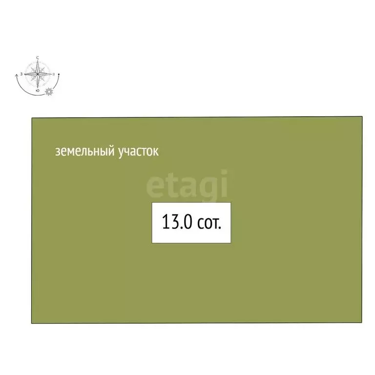 Участок в Евсино, Сенная улица (13 м) - Фото 0