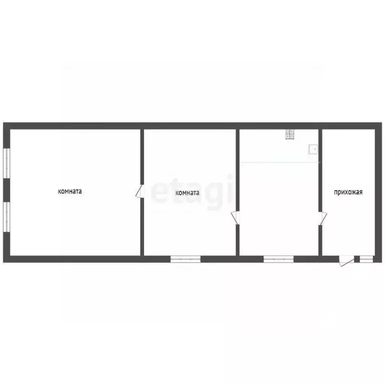 Дом в Оренбургская область, Саракташский район, Черноотрожский ... - Фото 1