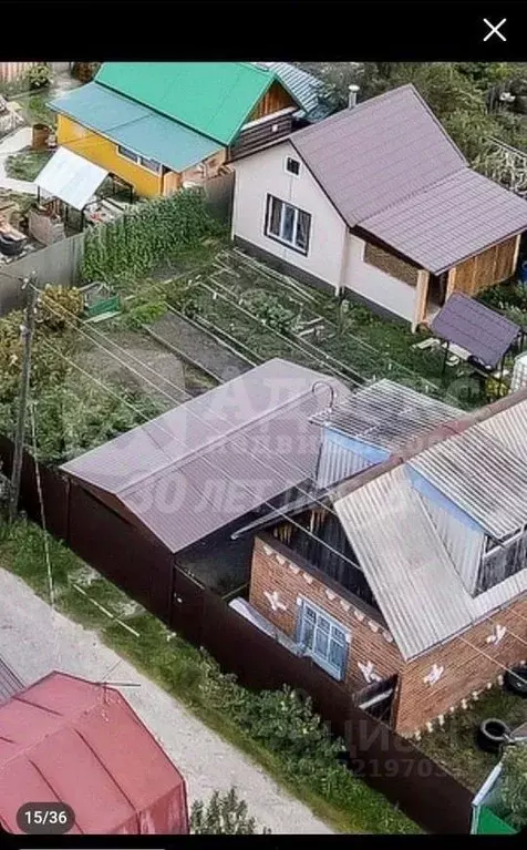 Дом в Тюменская область, Тюмень Автомобилист СНТ, ул. Черемуховая, 452 ... - Фото 1