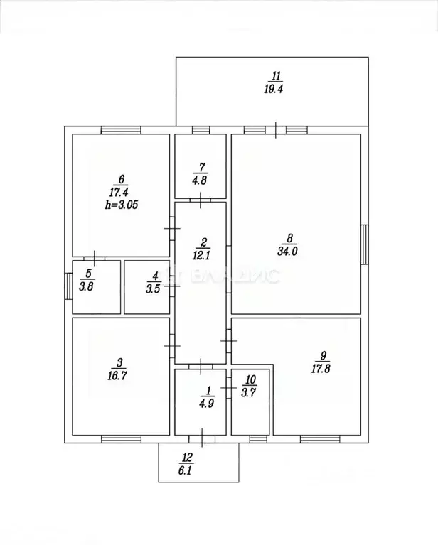 Дом в Калужская область, Жуковский муниципальный округ, д. Рождествено ... - Фото 2