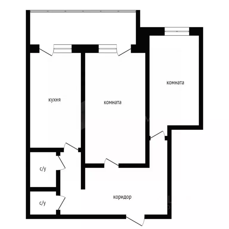 2-к кв. Тюменская область, Тюмень ул. Бориса Житкова, 4к1 (50.0 м) - Фото 2