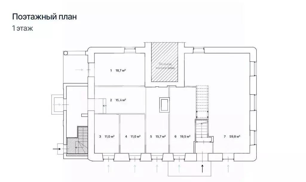 Торговая площадь в Москва Бауманская ул., 33/2С3 (60 м) - Фото 2