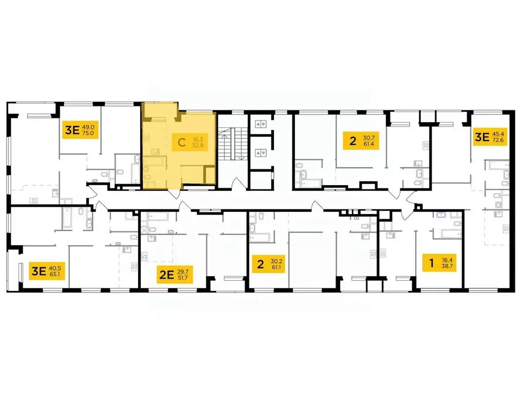 1-к кв. Москва Филатов Луг жилой комплекс, к5 (32.7 м) - Фото 0