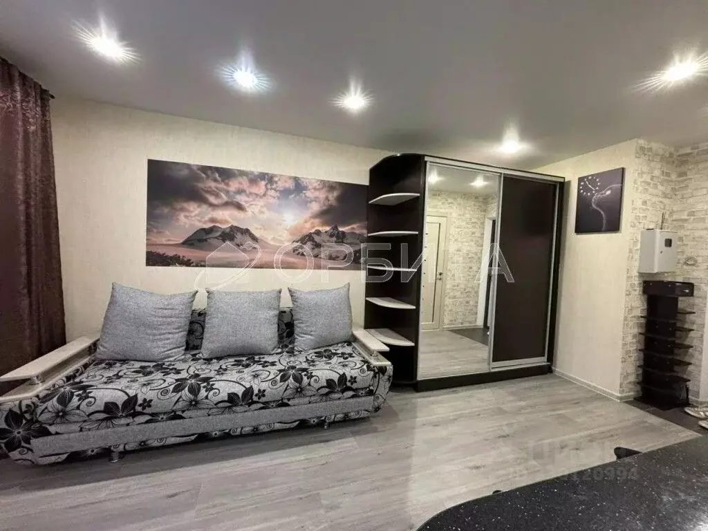 Студия Тюменская область, Тюмень ул. Новоселов, 107к2 (23.0 м) - Фото 2