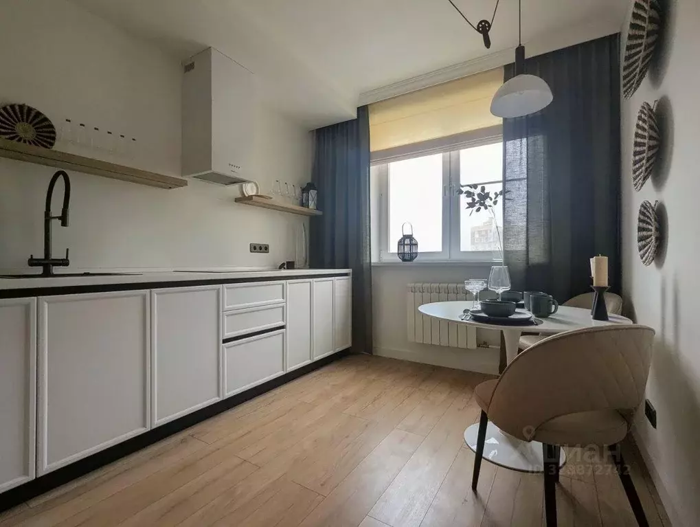 Квартира, 1 комната, 35.79 м - Фото 1