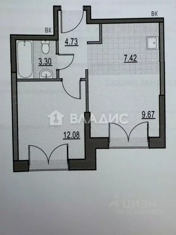1-к кв. Москва ул. Академика Королева, 21 (37.8 м) - Фото 1