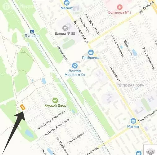 Участок в Ярославль, Семейная улица, 16Б (6.2 м) - Фото 1
