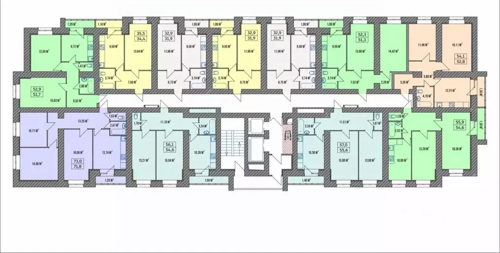 1-к кв. Тамбовская область, Тамбовский муниципальный округ, д. Крутые ... - Фото 1