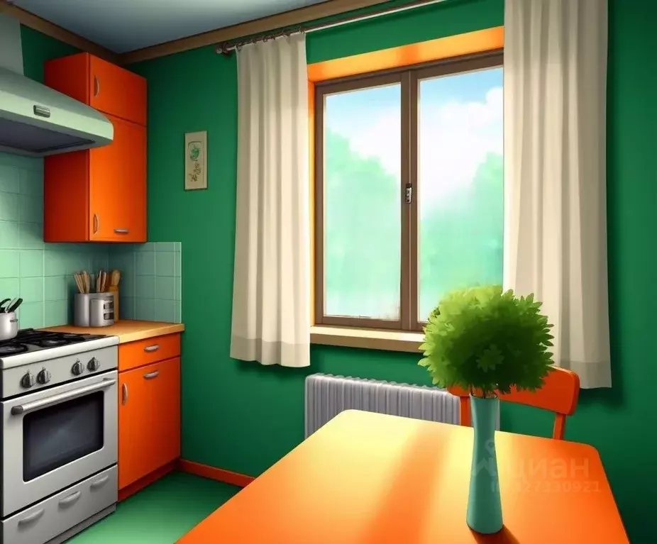 2-к кв. Омская область, Омск Семиреченская ул., 134 (45.0 м) - Фото 1