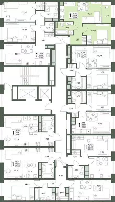 1-комнатная квартира: Московская область, Серпухов (40.14 м) - Фото 2