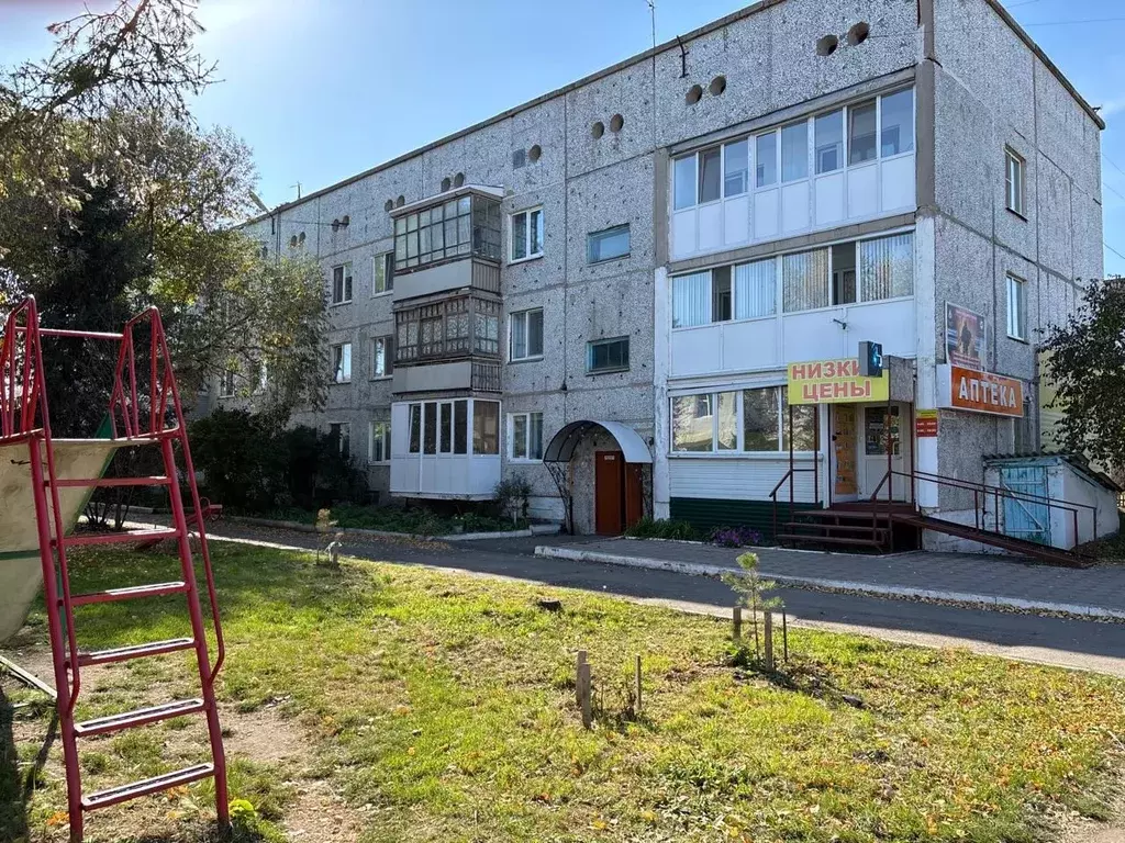 1-к кв. Омская область, Марьяновка рп ул. Пролетарская, 64 (34.8 м) - Фото 1