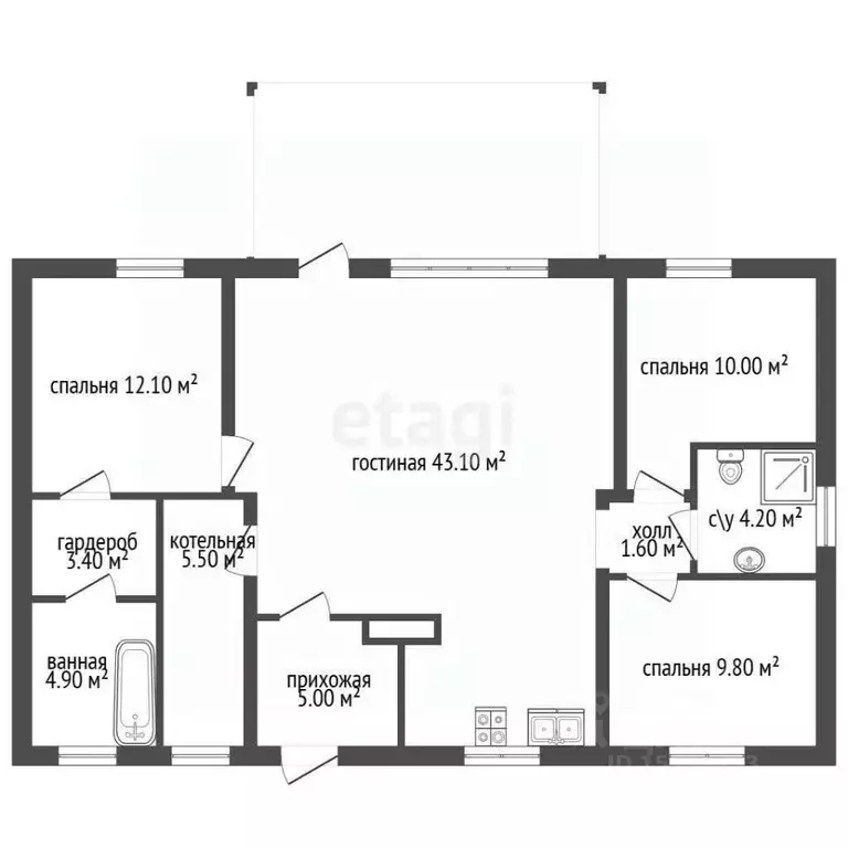 Дом в Ленинградская область, Тосненский район, Федоровское городское ... - Фото 2
