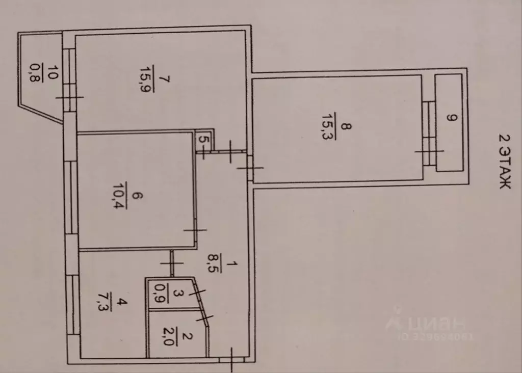 3-к кв. Московская область, Химки ул. Строителей, 8 (60.6 м) - Фото 2