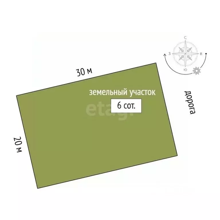 Участок в Крым, Симферопольский район, Николаевка пгт  (6.0 сот.) - Фото 2