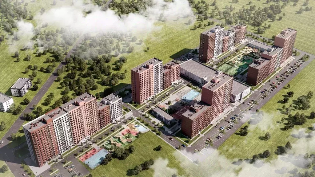 1-к кв. Адыгея, Тахтамукайский район, Яблоновский пгт  (34.6 м) - Фото 1