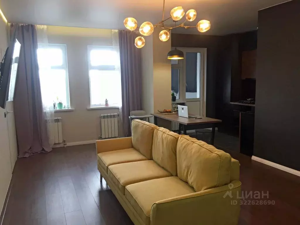 2-к кв. Саха (Якутия), Якутск просп. Михаила Николаева, 13/1к3 (56.76 ... - Фото 1