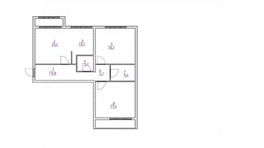 3-к кв. Башкортостан, Уфа бул. Ибрагимова, 32 (105.6 м) - Фото 2