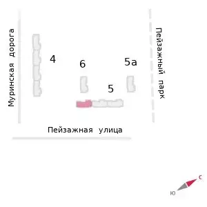 1-комнатная квартира: Санкт-Петербург, Муринская дорога (32.2 м) - Фото 1