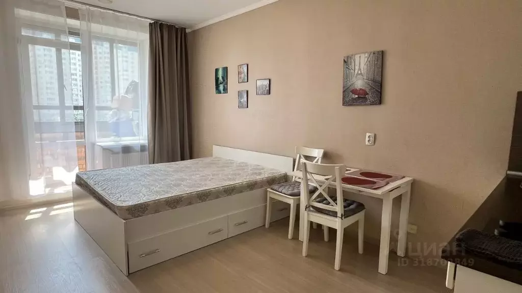 Студия Санкт-Петербург Богатырский просп., 49к2 (26.6 м) - Фото 1