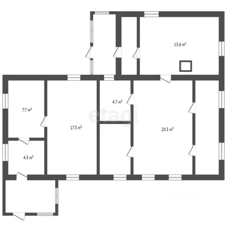 Дом в Брянская область, Брянск Фестивальная ул., 5 (83 м) - Фото 1