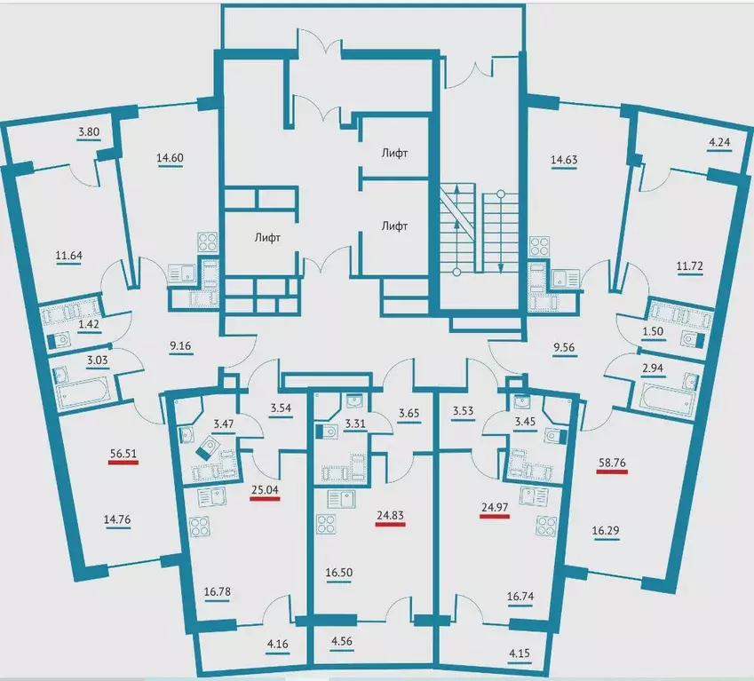 Студия Ленинградская область, Мурино Всеволожский район, Левитан жилой ... - Фото 2