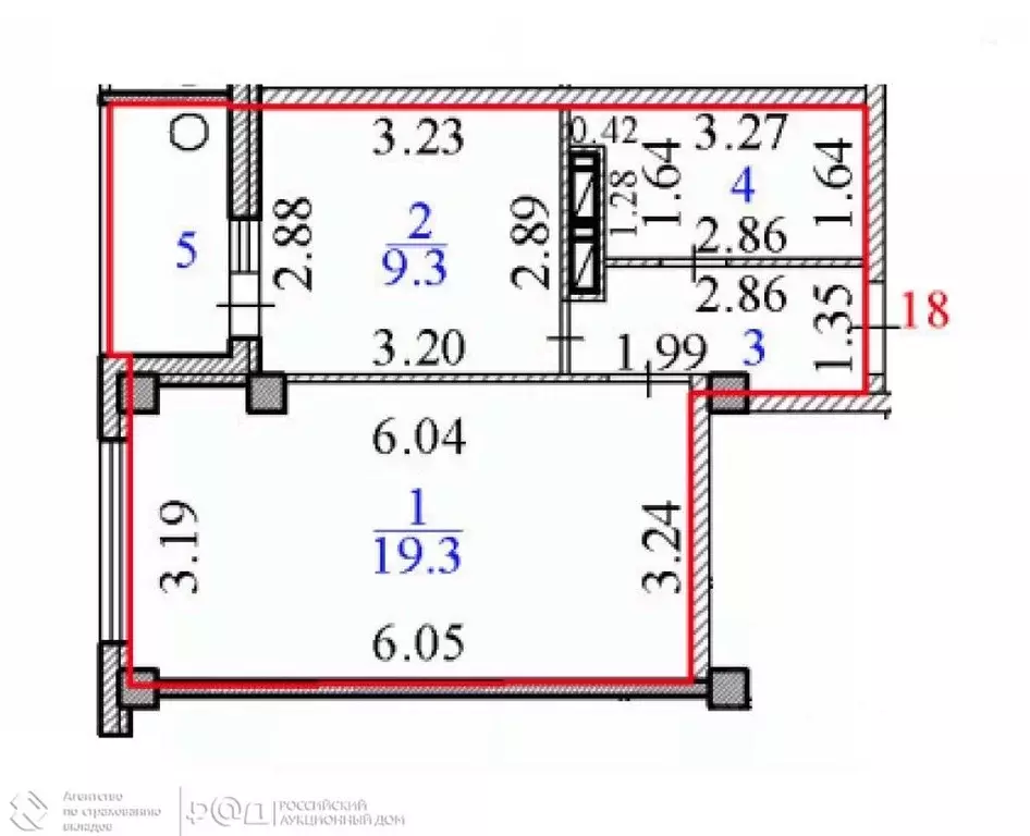 1-к кв. Чувашия, Новочебоксарск бул. Речной, 2к1 (37.3 м) - Фото 2