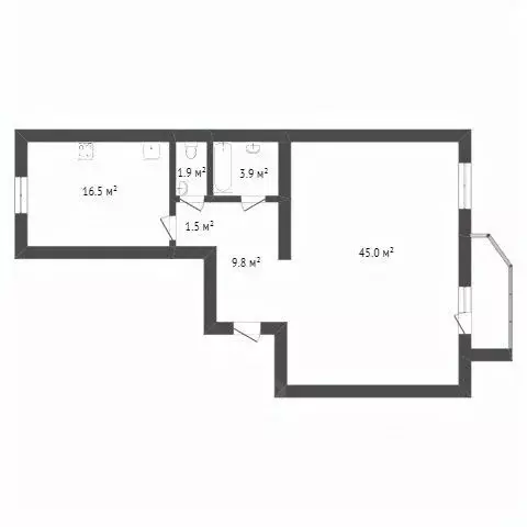 2-к кв. Вологодская область, Вологда Окружное ш., 24А (77.9 м) - Фото 2