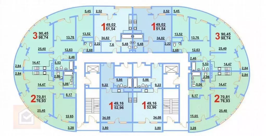 1-к кв. Крым, Ялта муниципальный округ, Ливадия пгт ул. Виноградная, ... - Фото 2