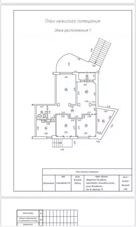 Торговая площадь в Удмуртия, Ижевск Молодежная ул., 10 (77 м) - Фото 2