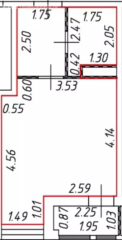 Квартира-студия: Московская область, городской округ Подольск, деревня ... - Фото 0