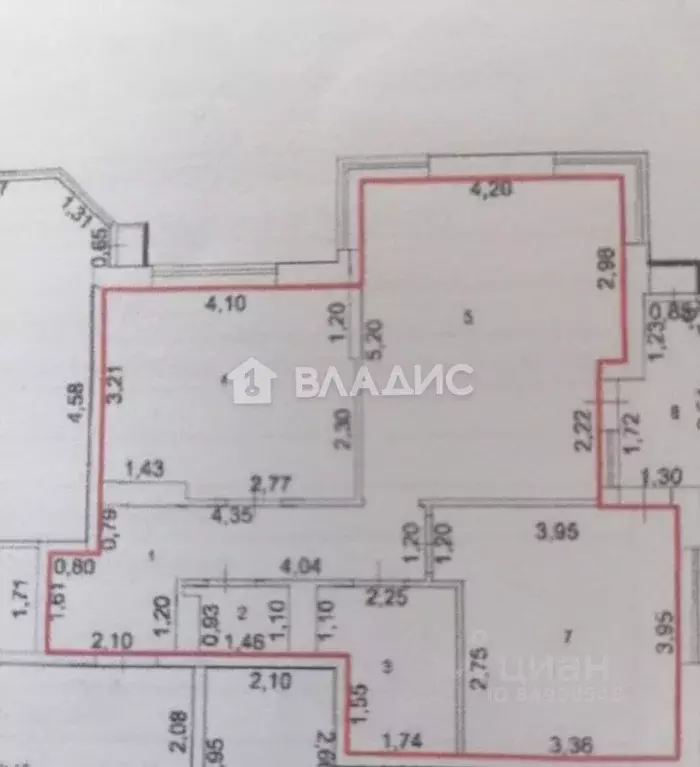 2-к кв. Краснодарский край, Новороссийск ул. Энгельса, 93 (64.3 м) - Фото 1