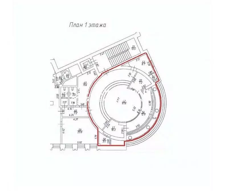 Помещение свободного назначения в Санкт-Петербург Инструментальная ... - Фото 2