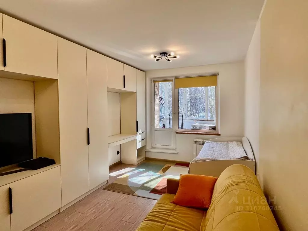 1-к кв. Москва Днепропетровская ул., 7К1 (32.0 м) - Фото 1