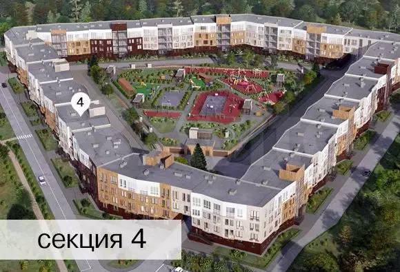 3-к. квартира, 95,9 м, 2/4 эт. - Фото 1