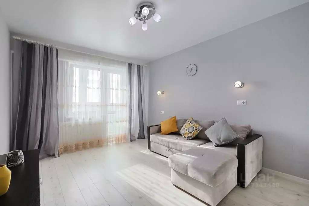 1-к кв. Калининградская область, Калининград просп. Победы, 70Б (40.1 ... - Фото 1