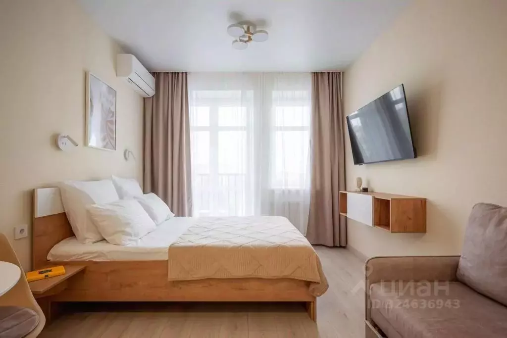 1-к кв. Ярославская область, Ярославль ул. Городской Вал, 15к1 (25.0 ... - Фото 1