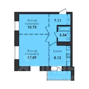 2-к кв. Иркутская область, Иркутск ул. Якоби, 6 (50.29 м) - Фото 0