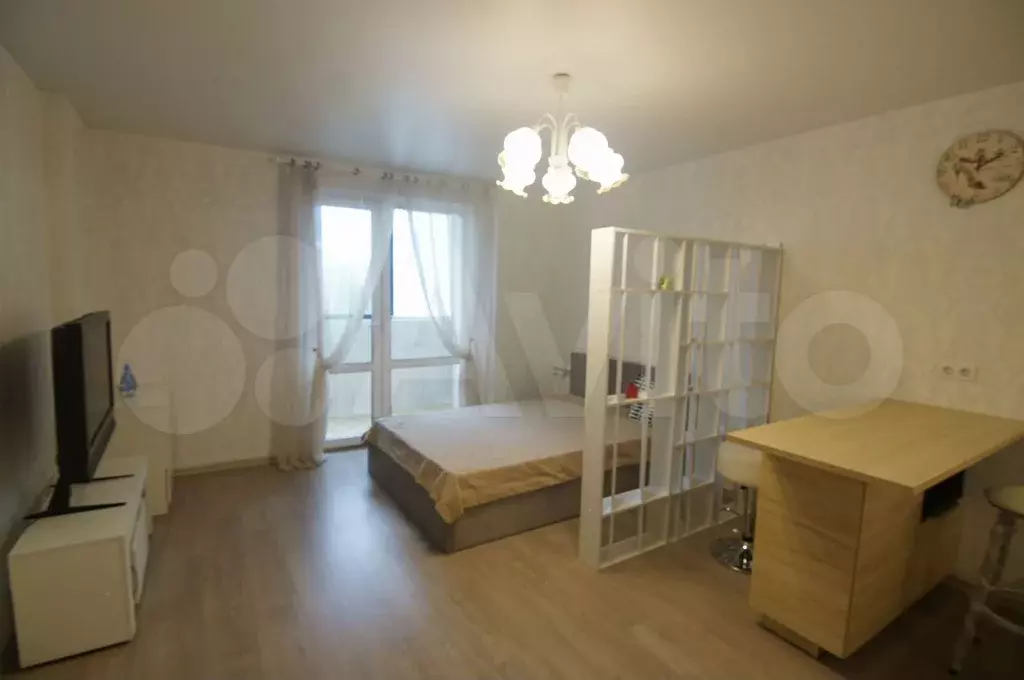 Квартира-студия, 31,3 м, 3/9 эт. - Фото 1