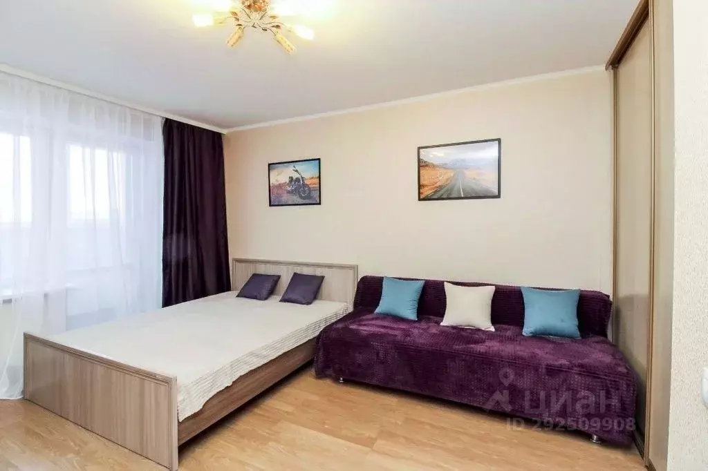 1-к кв. Тюменская область, Тюмень ул. Ю.-Р.Г. Эрвье, 12к1 (37.0 м) - Фото 1