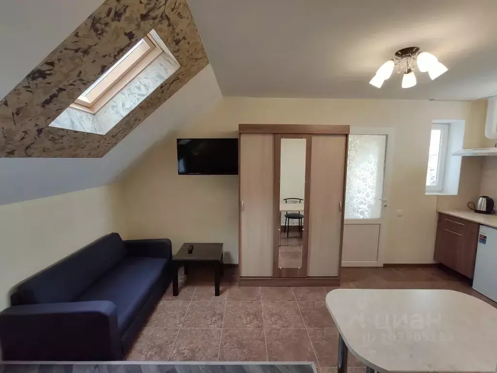 Студия Севастополь ул. Кустанайская, 27 (25.0 м) - Фото 2