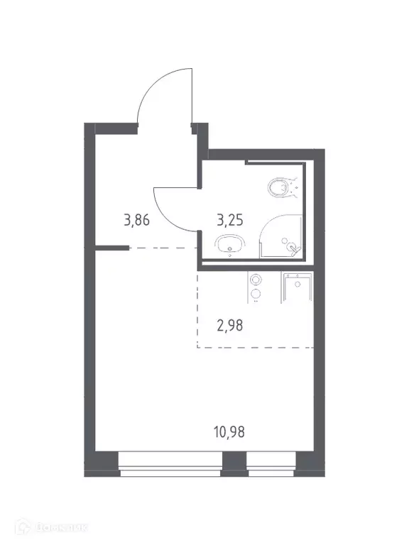 Продаётся 1-к квартира, 21.1 м - Фото 0