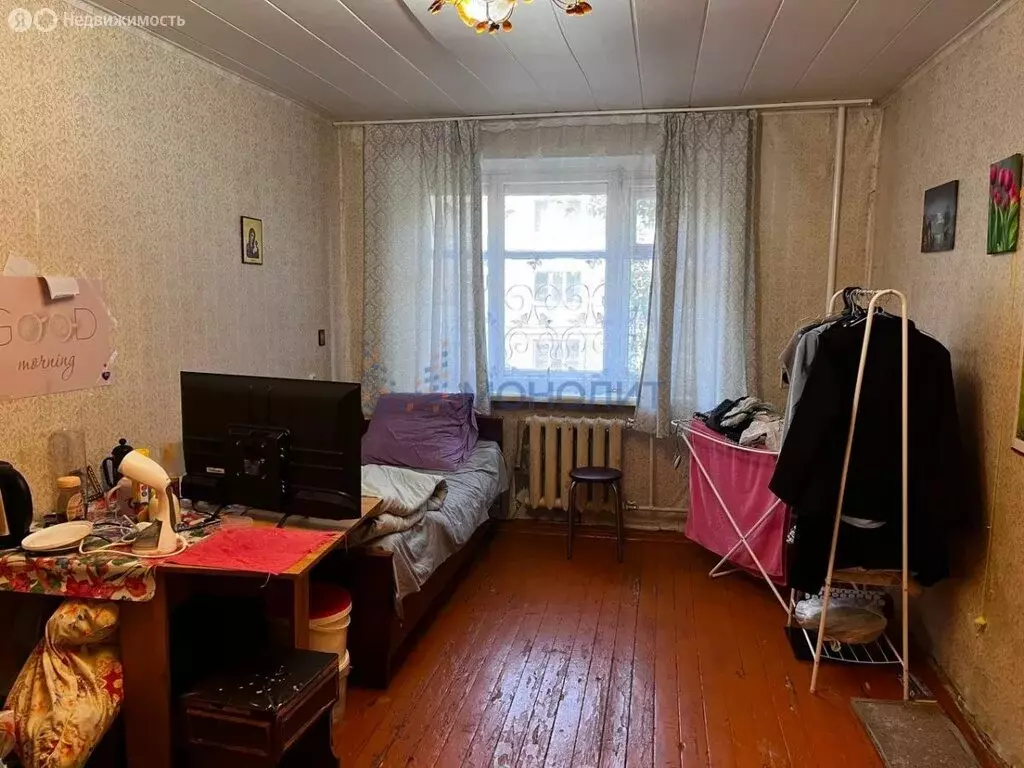 1к в -комнатной квартире (17 м) - Фото 0