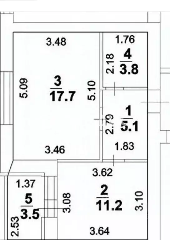 1-к кв. Башкортостан, Стерлитамак ул. Артема, 64 (39.0 м) - Фото 2