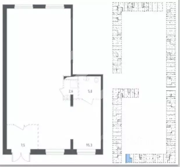 Помещение свободного назначения в Московская область, Мытищи пер. 1-й ... - Фото 2