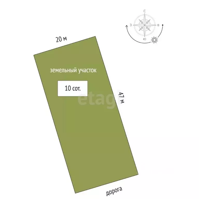 Участок в Тюменская область, Тюменский муниципальный округ, ... - Фото 2