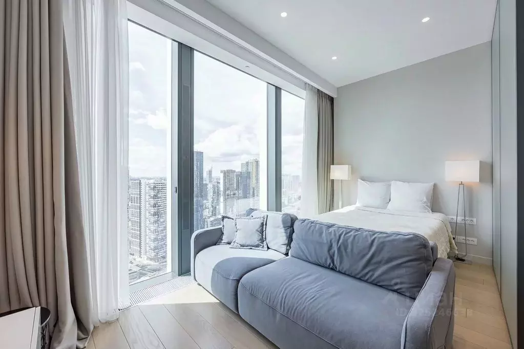 1-к кв. Москва 1-й Красногвардейский проезд, 22с1 (58.0 м) - Фото 1