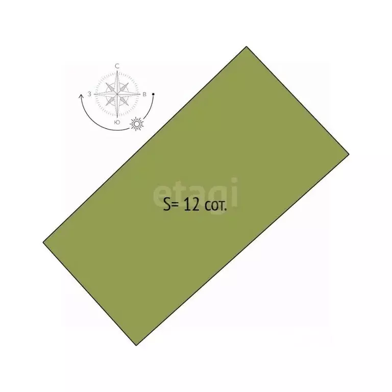 Участок в Новосибирская область, Новосибирский район, Криводановский ... - Фото 2