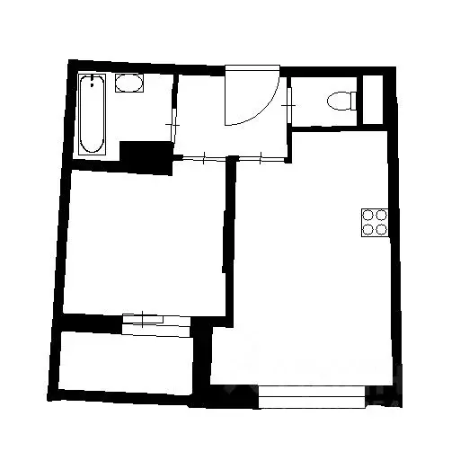 1-к кв. Санкт-Петербург Комендантский просп., 60к3 (32.0 м) - Фото 2
