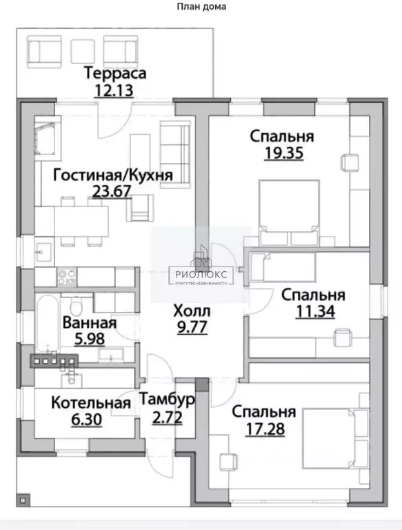 Участок в Башкортостан, Учалы ул. Рината Абдуллина (12.7 сот.) - Фото 1